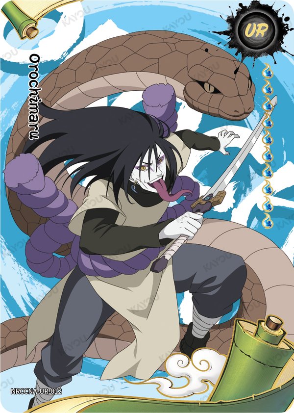 Orochimaru NRCCNA-UR-012 card from Ninja Age Premium Collector Box