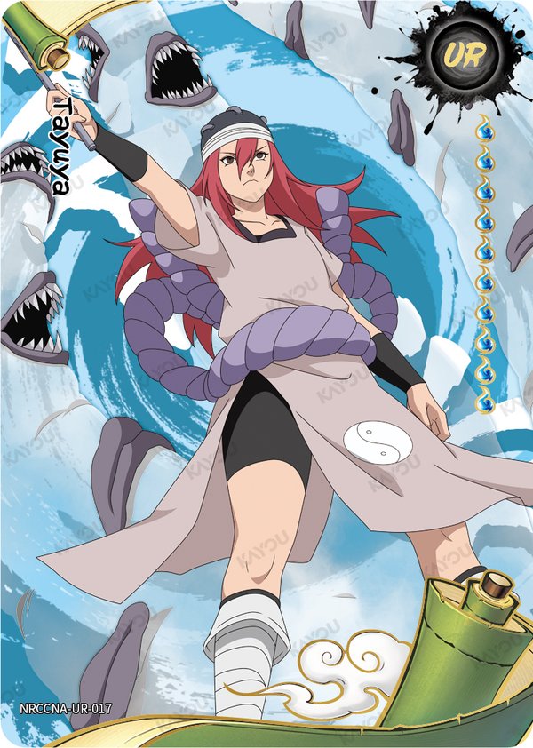 Tayuya NRCCNA-UR-017 card from Ninja Age Premium Collector Box