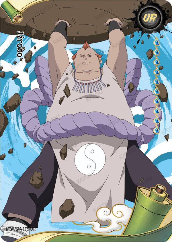Jirobo NRCCNA-UR-018 card from Ninja Age Premium Collector Box