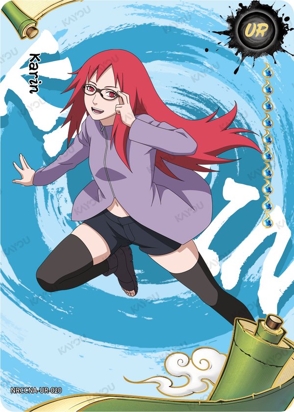 Karin NRCCNA-UR-020 card from Ninja Age Premium Collector Box