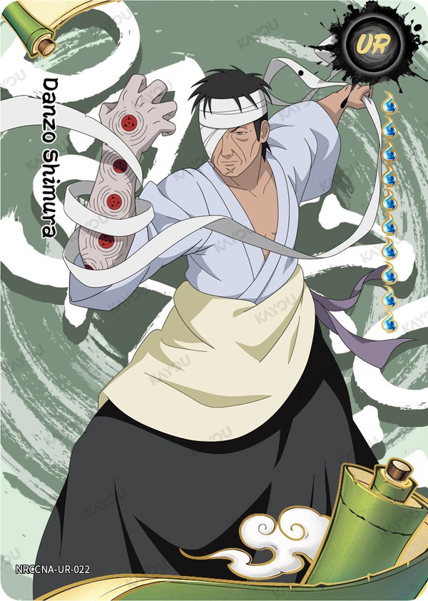 Danzo Shimura NRCCNA-UR-022 card from Ninja Age Premium Collector Box