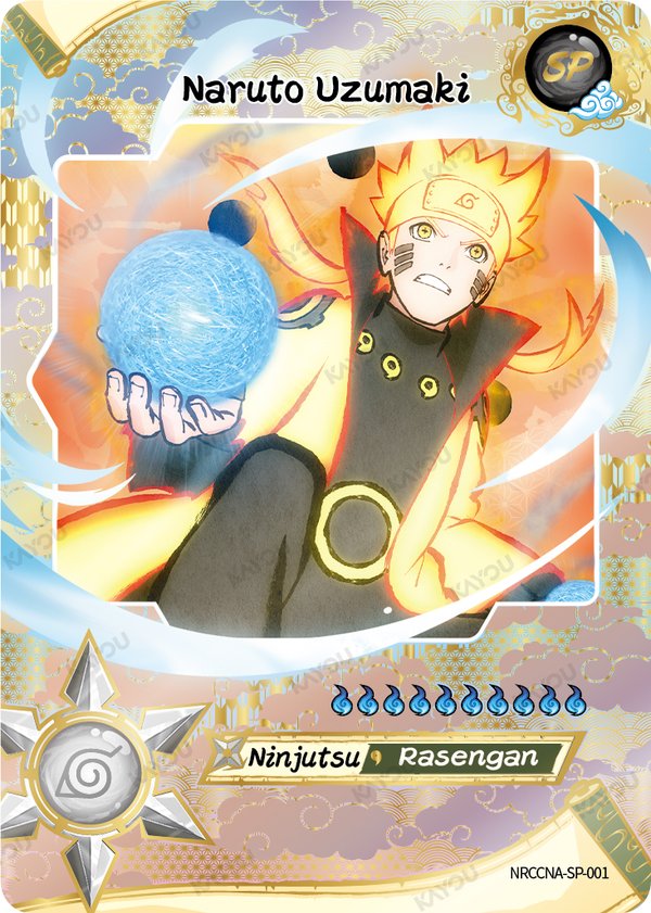 Naruto Uzumaki NRCCNA-SP-001 card from Ninja Age Premium Collector Box