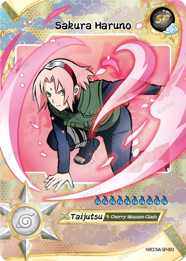 Sakura Haruno NRCCNA-SP-003 card from Ninja Age Premium Collector Box