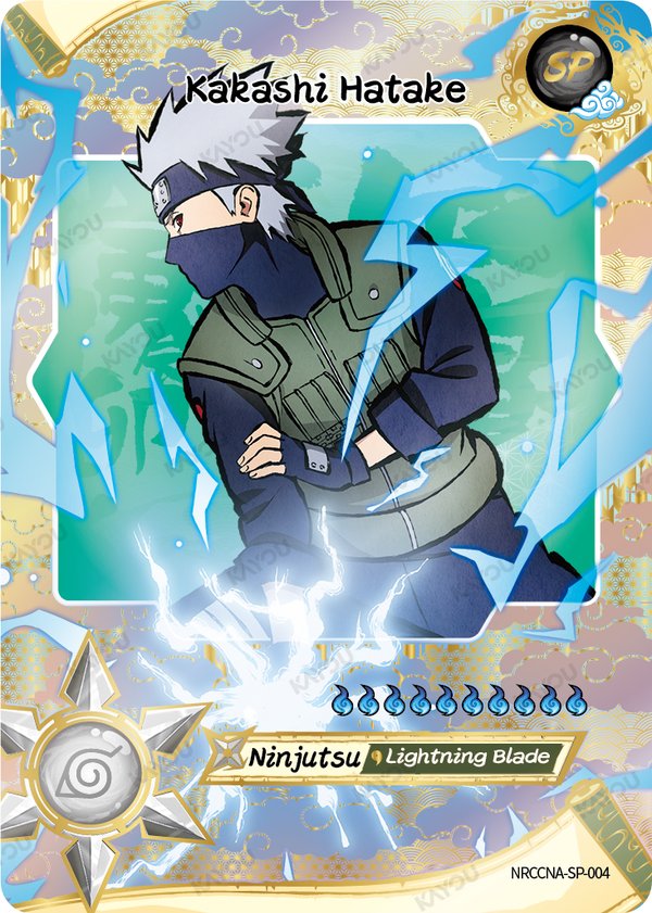 Kakashi Hatake NRCCNA-SP-004 card from Ninja Age Premium Collector Box