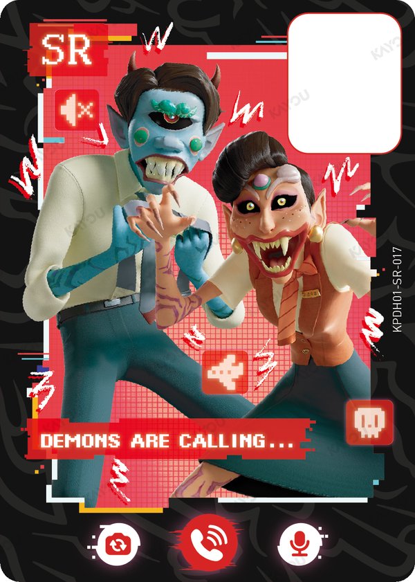 DEMON KPDH01-SR-017 card from Classic Edition Series 1