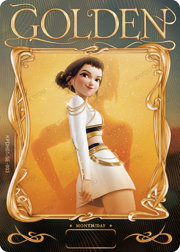 Zoey KPDH01-SE-003 card from Energy Edition Series 1
