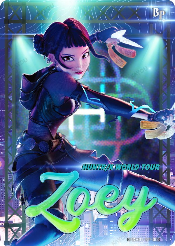 Zoey KPDH01-BP-003 card from Energy Edition Series 1