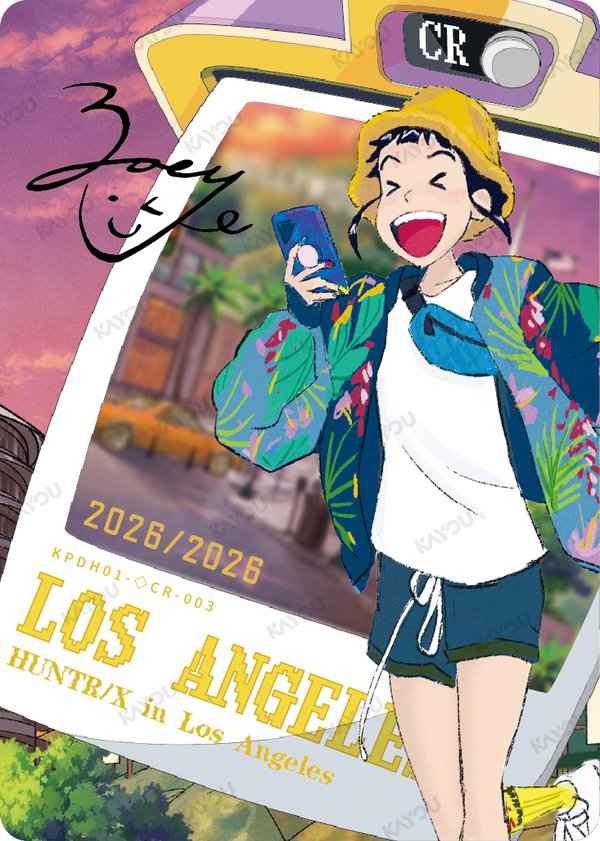 Zoey KPDH01-◊CR-003 card from Energy Edition Series 1