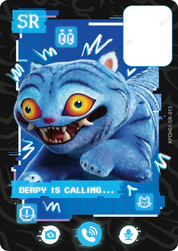 DERPY KPDH01-SR-013 card from Energy Edition Series 1