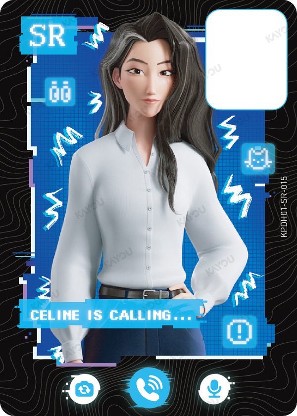 CELINE KPDH01-SR-015 card from Energy Edition Series 1