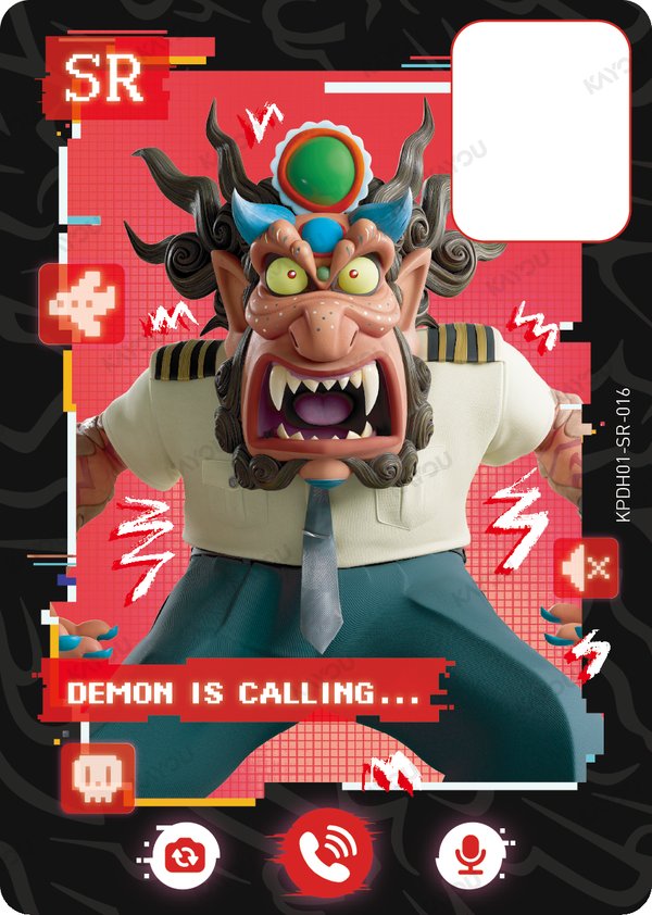DEMON KPDH01-SR-016 card from Energy Edition Series 1
