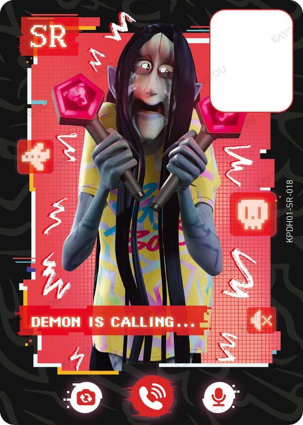 DEMON KPDH01-SR-018 card from Energy Edition Series 1
