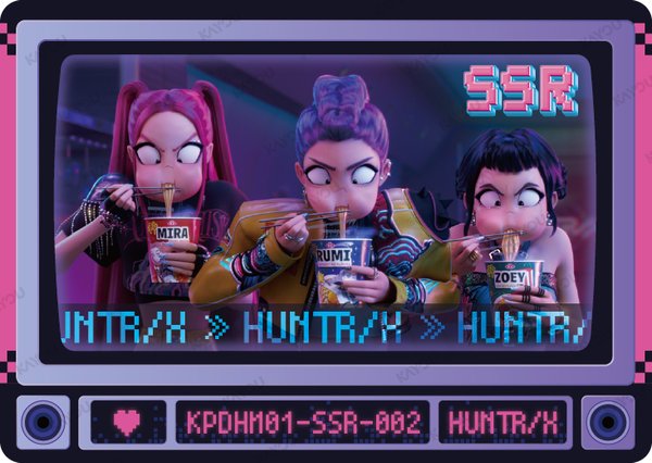 Pre-show Ramyeon KPDHM01-SSR-002 card from Special Mini Edition Series 1