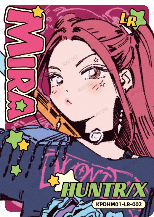 Mira KPDHM01-LR-002 card from Special Mini Edition Series 1
