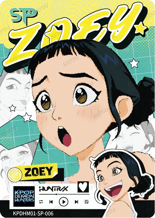 Zoey KPDHM01-SP-006 card from Special Mini Edition Series 1