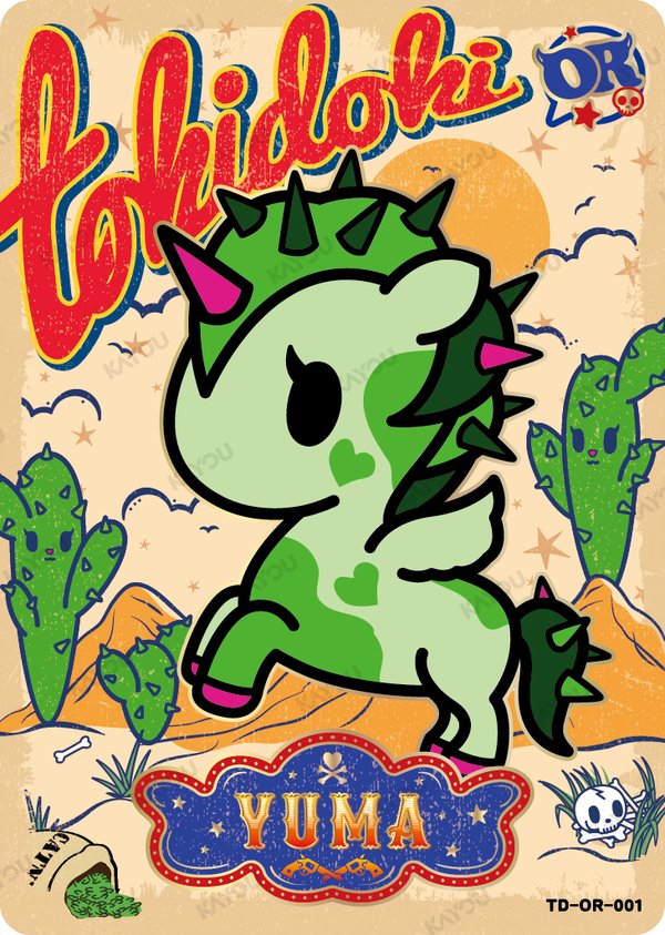 YUMA TD-OR-001 card from Roaming Edition Series 1