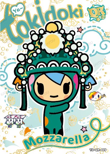 Mozzarella TD-QR-005 card from Roaming Edition Series 1