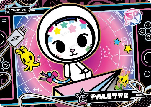 Palette TD-SP-007 card from Roaming Edition Series 1