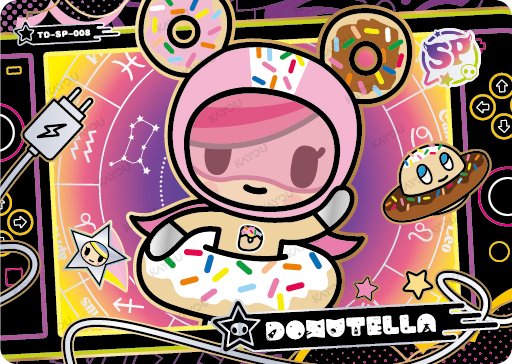 Donutella TD-SP-008 card from Roaming Edition Series 1