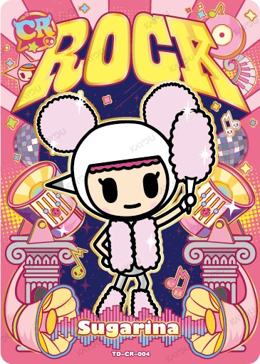 Sugarina TD-CR-004 card from Roaming Edition Series 1