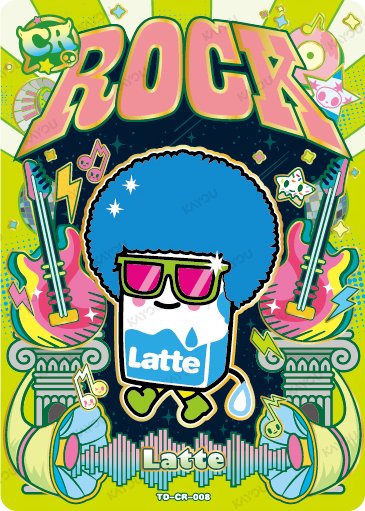 Latte TD-CR-008 card from Roaming Edition Series 1