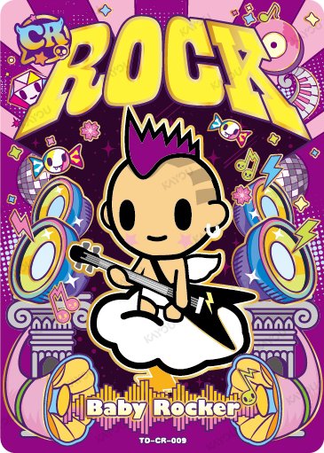 Baby Rocker TD-CR-009 card from Roaming Edition Series 1