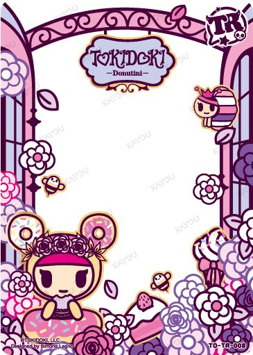 Donutini TD-TR-008 card from Roaming Edition Series 1