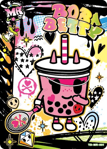 BOBA BETTY TD-MR-001 card from Roaming Edition Series 1