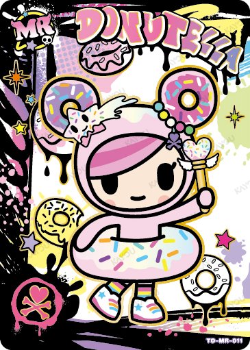 Donutella TD-MR-011 card from Roaming Edition Series 1