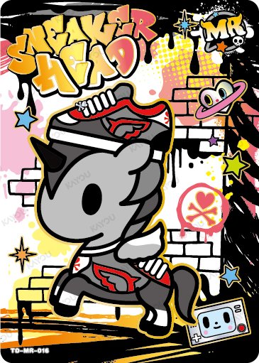 Sneaker Head TD-MR-016 card from Roaming Edition Series 1