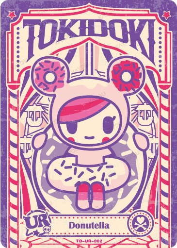 Donutella TD-UR-002 card from Roaming Edition Series 1