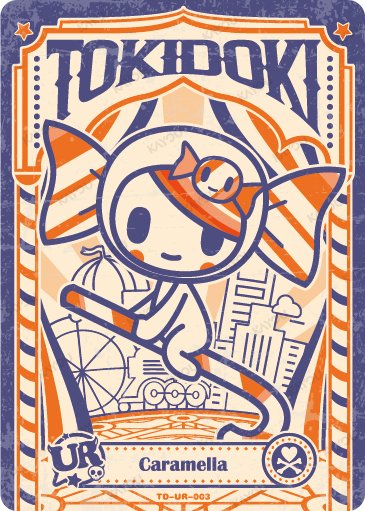 Caramella TD-UR-003 card from Roaming Edition Series 1