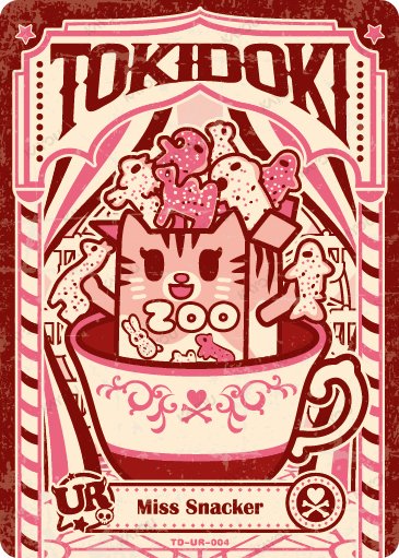 Miss Snacker TD-UR-004 card from Roaming Edition Series 1