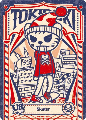 Skater TD-UR-006 card from Roaming Edition Series 1