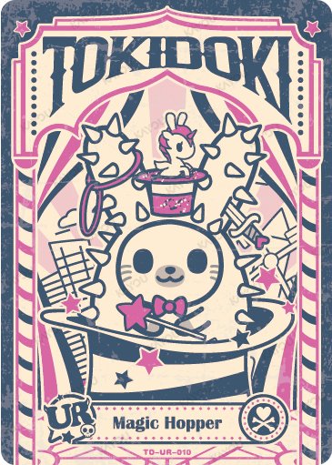 Magic Hopper TD-UR-010 card from Roaming Edition Series 1