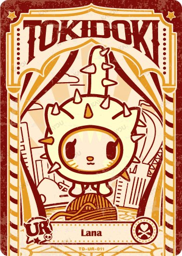 Lana TD-UR-011 card from Roaming Edition Series 1