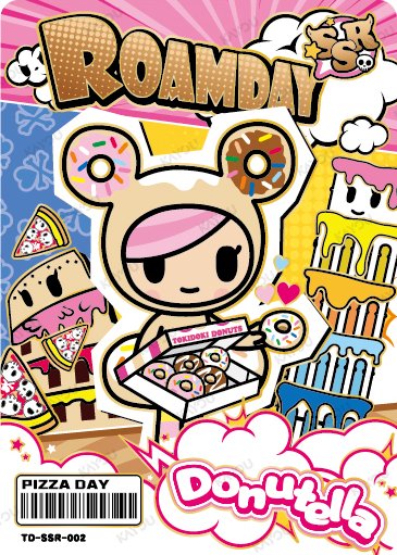 Donutella TD-SSR-002 card from Roaming Edition Series 1