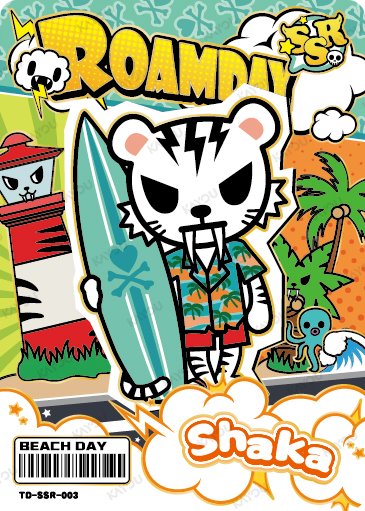 Shaka TD-SSR-003 card from Roaming Edition Series 1