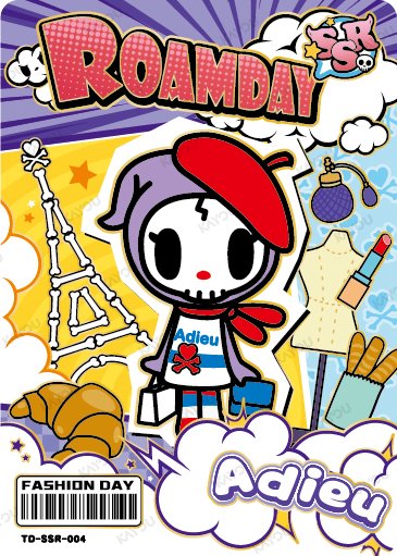 Adieu TD-SSR-004 card from Roaming Edition Series 1