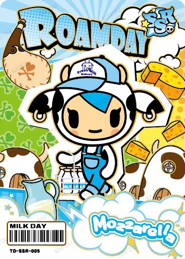 Mozzarella TD-SSR-005 card from Roaming Edition Series 1