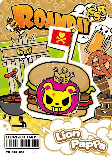Lion Pappa TD-SSR-006 card from Roaming Edition Series 1