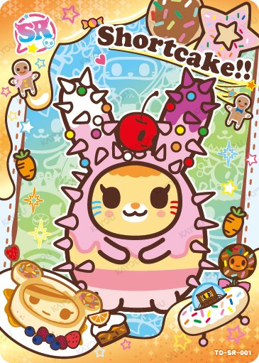 Shortcake TD-SR-001 card from Roaming Edition Series 1
