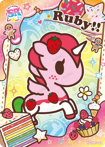 Ruby TD-SR-003 card from Roaming Edition Series 1