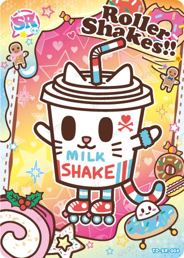 Roller Shakes TD-SR-004 card from Roaming Edition Series 1