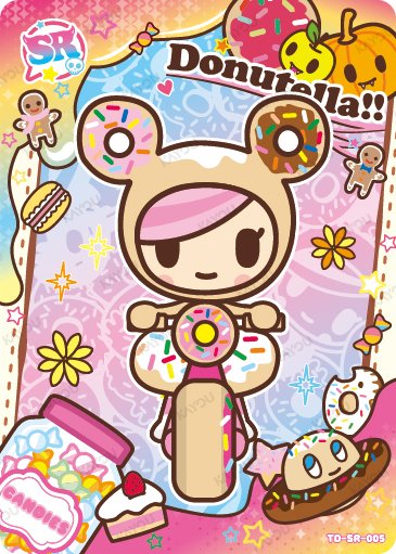 Donutella TD-SR-005 card from Roaming Edition Series 1