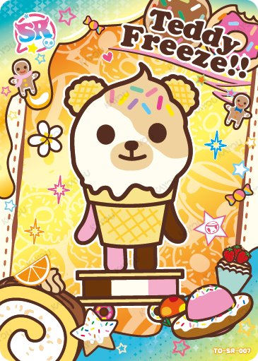 Teddy Freeze TD-SR-007 card from Roaming Edition Series 1