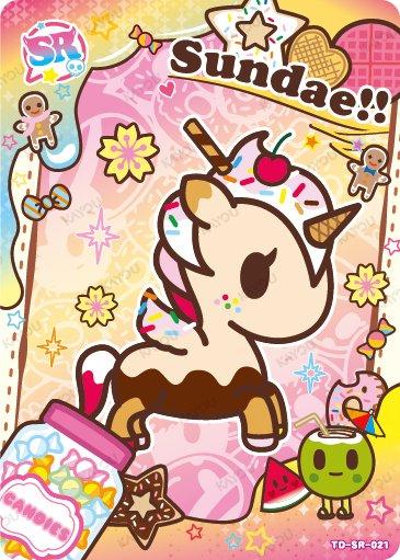 Sundae TD-SR-021 card from Roaming Edition Series 1