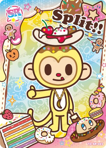 Split TD-SR-023 card from Roaming Edition Series 1