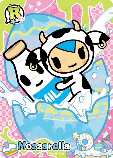 Mozzarella TD-R-009 card from Roaming Edition Series 1