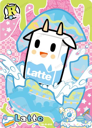 Latte TD-R-010 card from Roaming Edition Series 1